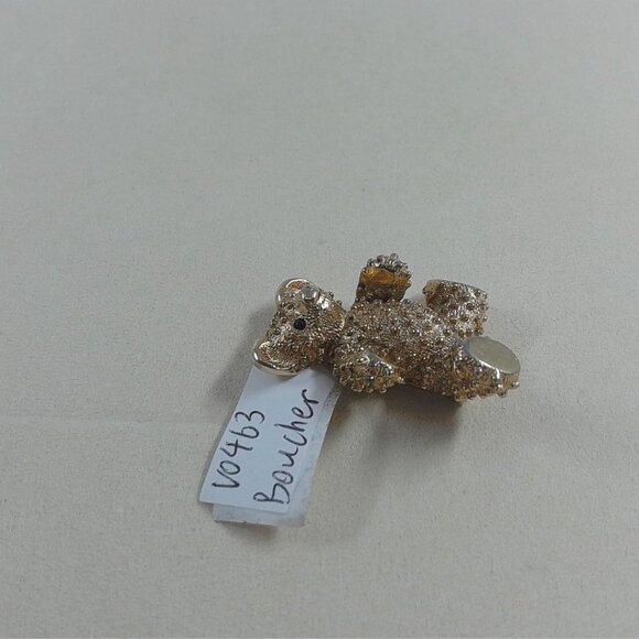 Vintage Boucher Teddy Bear Brooch - Picture 1 of 5